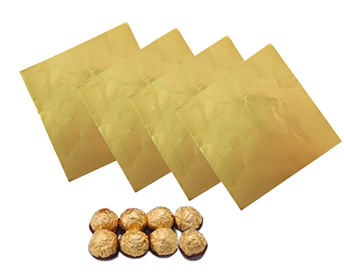 chocolate foil wrapper